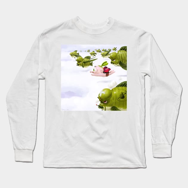 Chop #1 Long Sleeve T-Shirt by Victor13